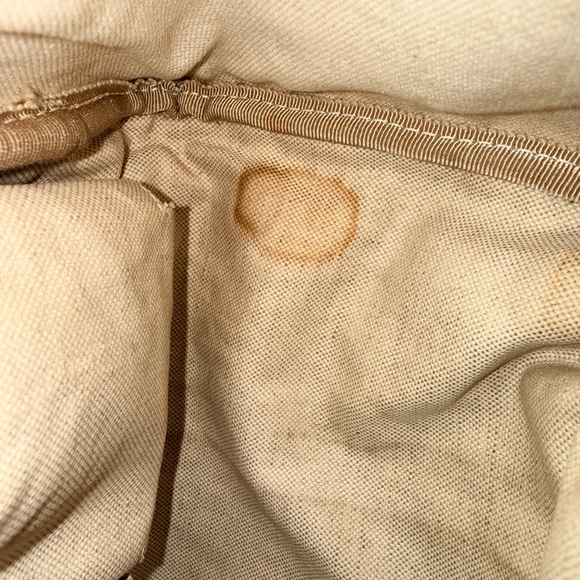 Gucci Tan and Blue Satchel - Picture 7 of 14